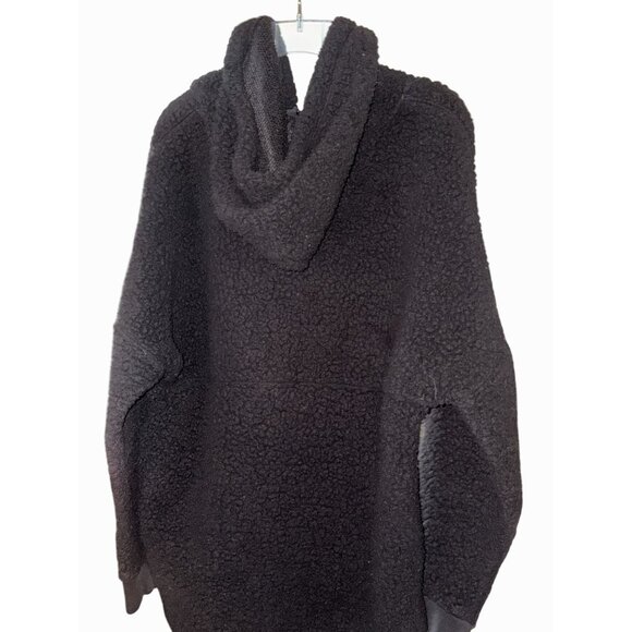 EXCELLENT Victorias Secret Pink Hooded Fleece Pullover 1/2 Zip Comfy Hoodie XL - Picture 6 of 11